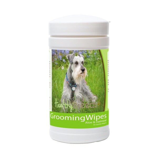 Healthy Breeds Miniature Schnauzer Grooming Wipes HE126038 - main